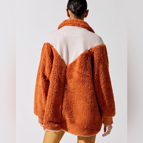 FP Movement Fall To Rise Fleece Quarter Zip in Auburn Sunset Combo, Size S, NWT - Picture 4 of 16